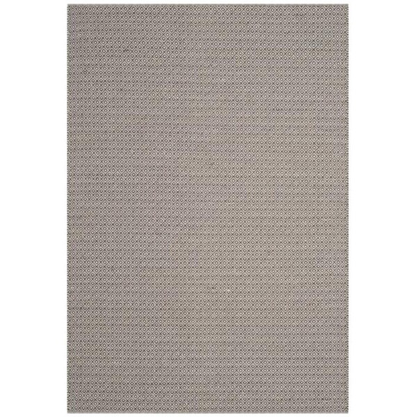 Safavieh 4 x 6 ft. Medium Rectangle Montauk Hand Woven Rug Ivory & Grey MTK717A-4 - main